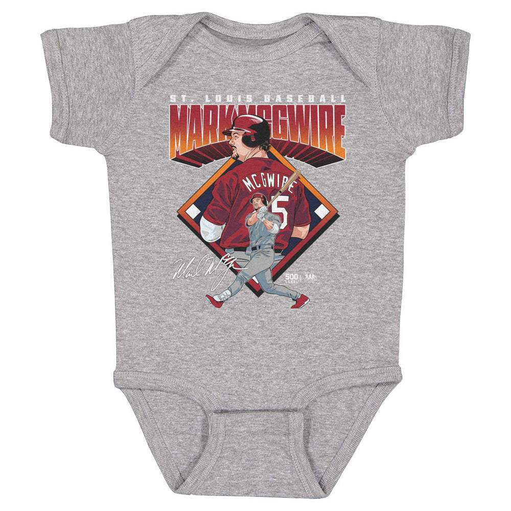 Mark McGwire St. Louis Baseball Diamond WHT (ONLINE ORDER ONLY)