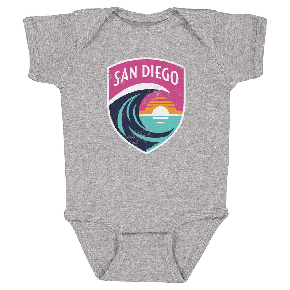 San Diego Wave FC Vintage Primary Logo WHT (ONLINE ORDER ONLY)