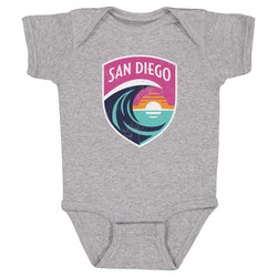 San Diego Wave FC Vintage Primary Logo WHT (ONLINE ORDER ONLY)