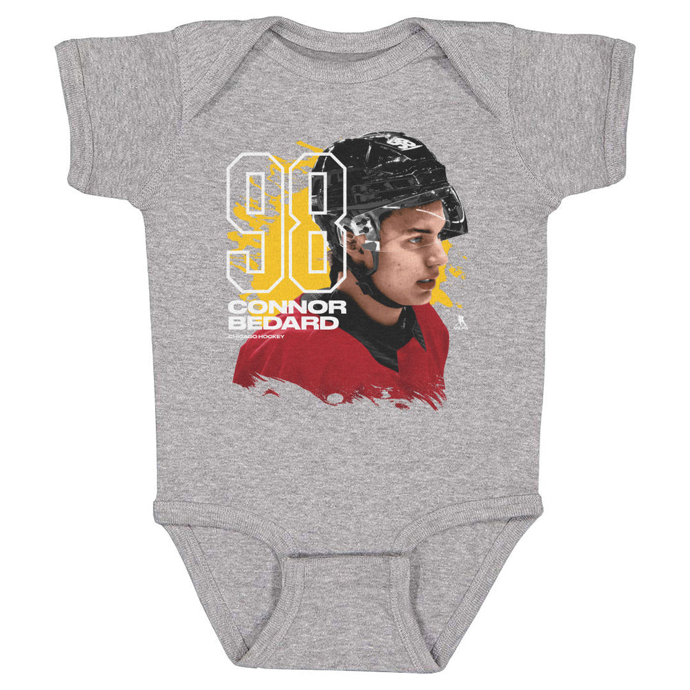 Connor Bedard Chicago Profile WHT (ONLINE ORDER ONLY)
