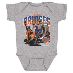Mikal Bridges New York Knicks Skyline WHT (ONLINE ORDER ONLY)
