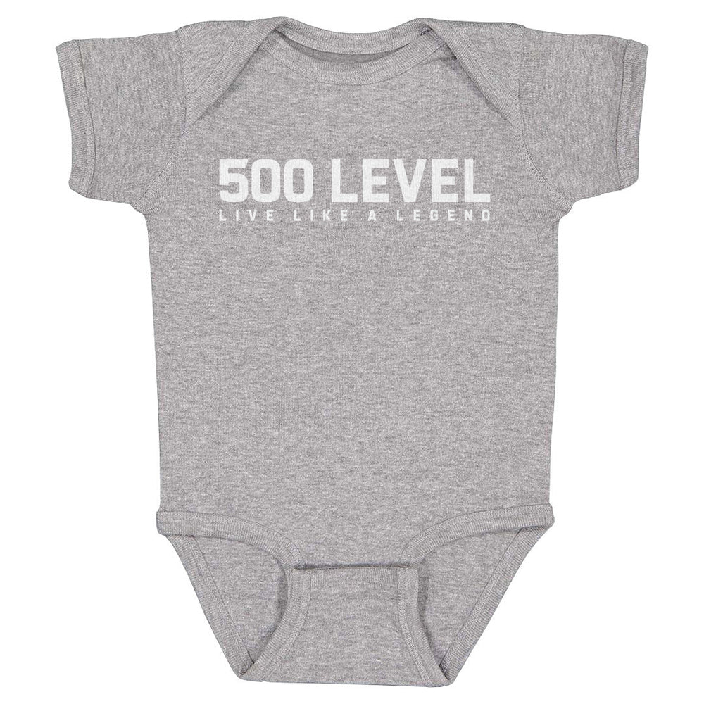 500 LEVEL Wordmark WHT