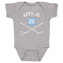 Syl Apps Jr. Pittsburgh 26 Sticks WHT