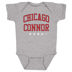 Connor Bedard Chicago Athletic Font WHT (ONLINE ORDER ONLY)