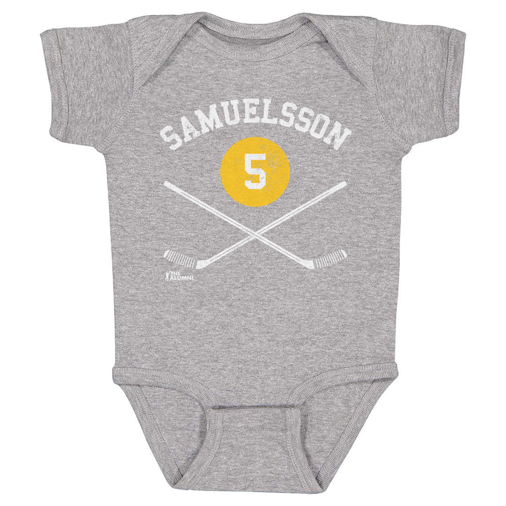 Ulf Samuelsson Pittsburgh 5 Sticks WHT