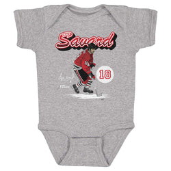 Denis Savard Chicago Retro Script WHT (ONLINE ORDER ONLY)