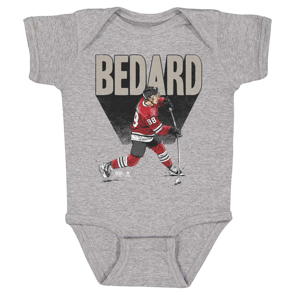 Connor Bedard Chicago Bold WHT (ONLINE ORDER ONLY)