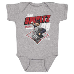 John Smoltz Atlanta Diamond WHT