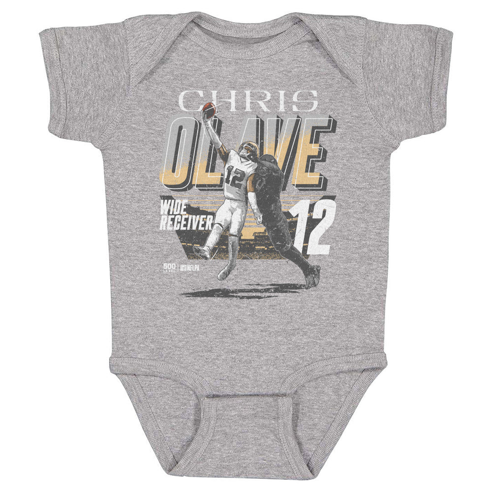 Chris Olave New Orleans One-Handed Catch WHT (ONLINE ORDER ONLY)