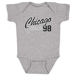 Connor Bedard Chicago Script 98 WHT (ONLINE ORDER ONLY)