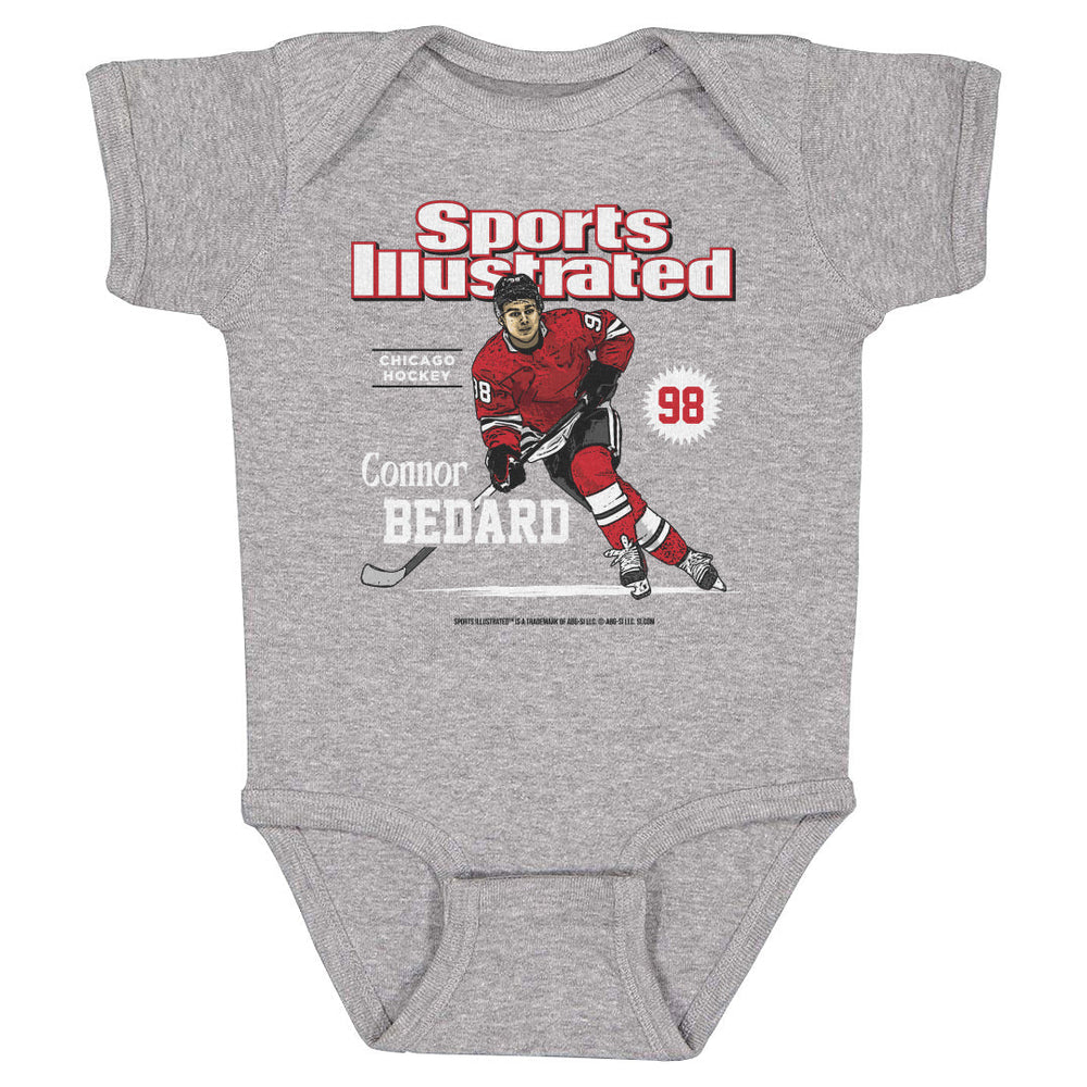 Connor Bedard Sports Illustrated & Chicago Card WHT (ONLINE ORDER ONLY)