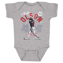 Matt Olson Atlanta 50 Homers WHT