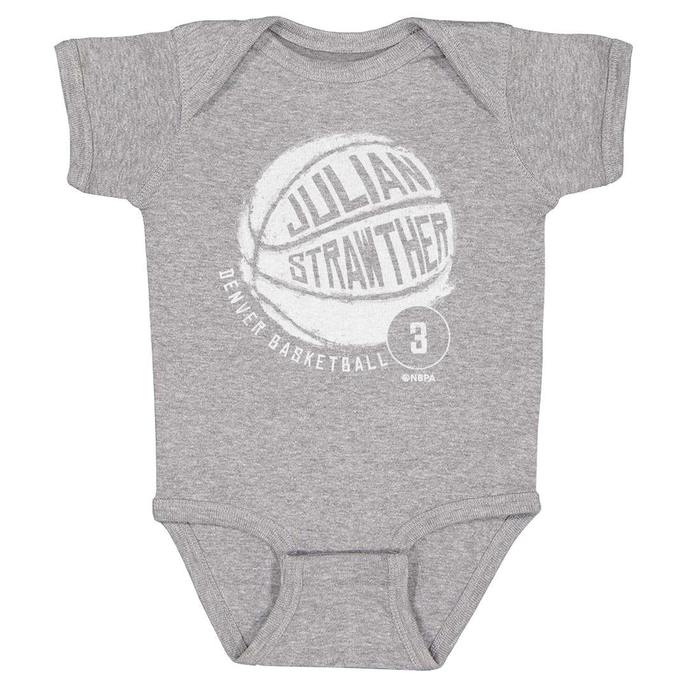 Julian Strawther Denver Basketball WHT (ONLINE ORDER ONLY)