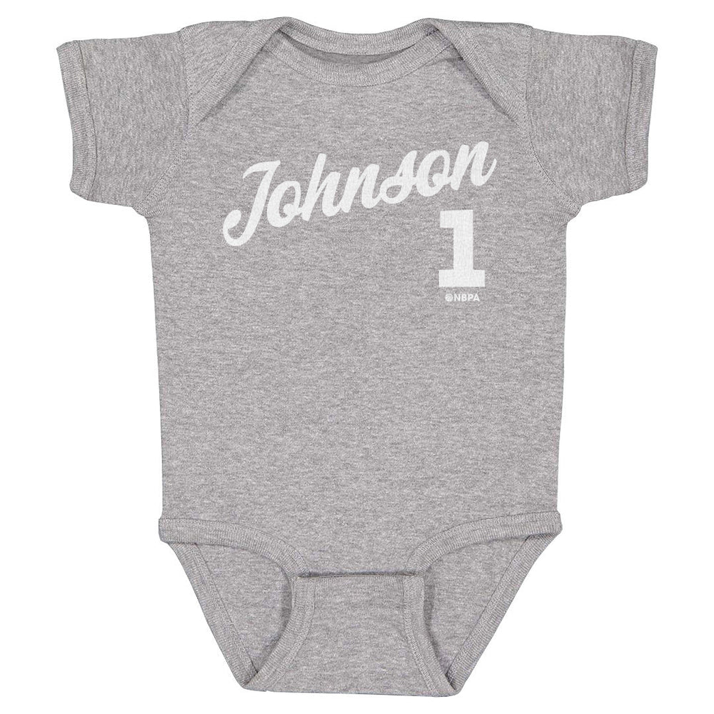 Jalen Johnson Atlanta Script WHT