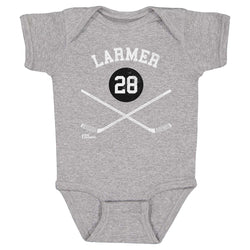 Steve Larmer Chicago 28 Sticks WHT (ONLINE ORDER ONLY)