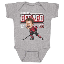Connor Bedard Chicago Cartoon WHT (ONLINE ORDER ONLY)