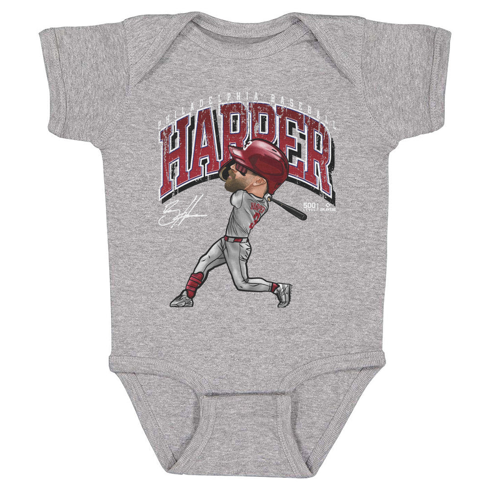 Bryce Harper Philadelphia Cartoon WHT