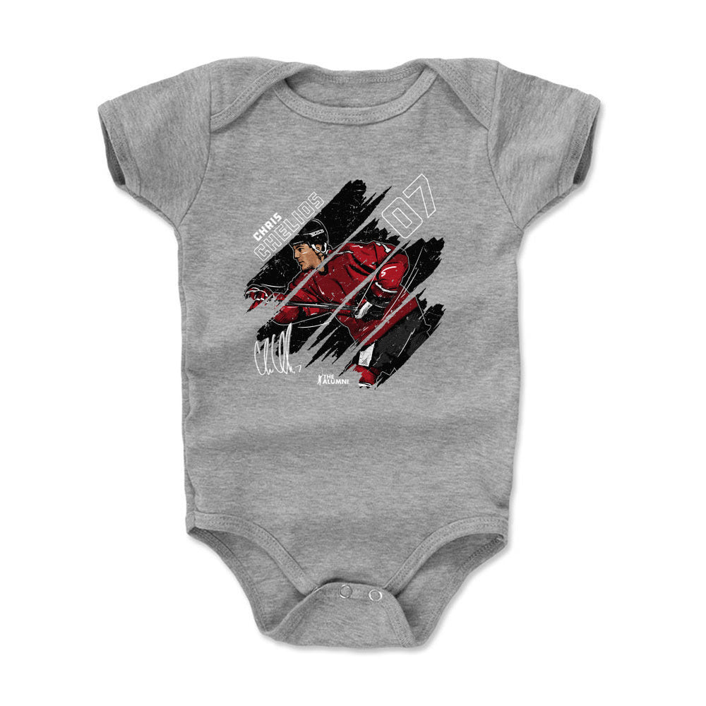 Chris Chelios Stripes WHT (ONLINE ORDER ONLY)