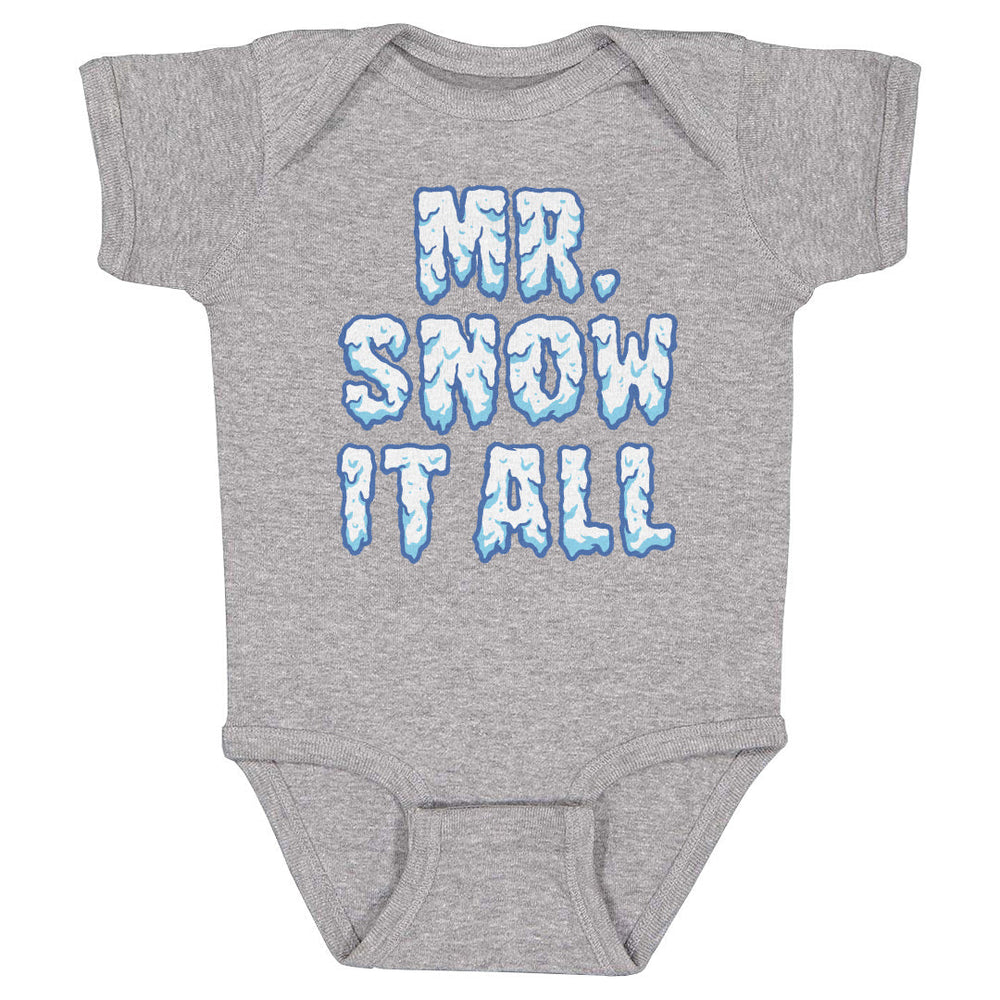 Christmas Mr. Snow It All WHT (ONLINE ORDER ONLY)