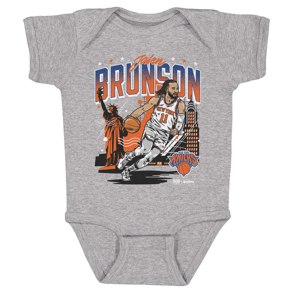 Jalen Brunson New York Knicks Skyline WHT (ONLINE ORDER ONLY)