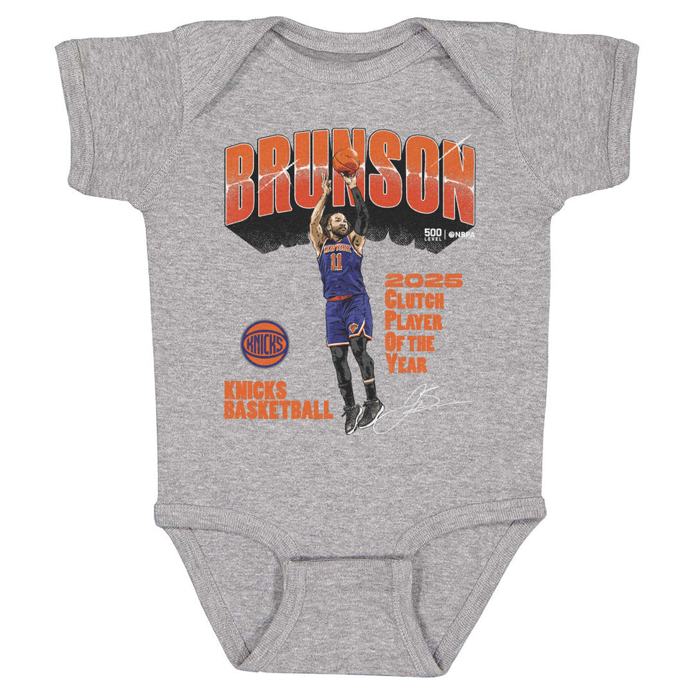 Jalen Brunson New York Knicks 2025 Clutch Player Of The Year WHT (ONLINE ORDER ONLY)