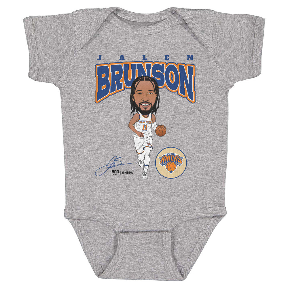 Jalen Brunson New York Knicks Hardwood Comic WHT (ONLINE ORDER ONLY)