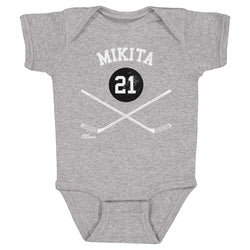 Stan Mikita Chicago 21 Sticks WHT (ONLINE ORDER ONLY)