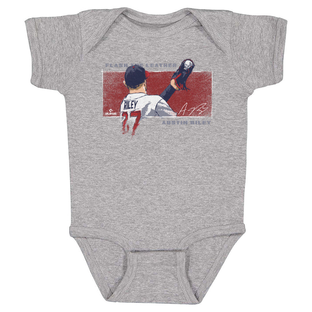 Austin Riley Atlanta Flash The Leather WHT