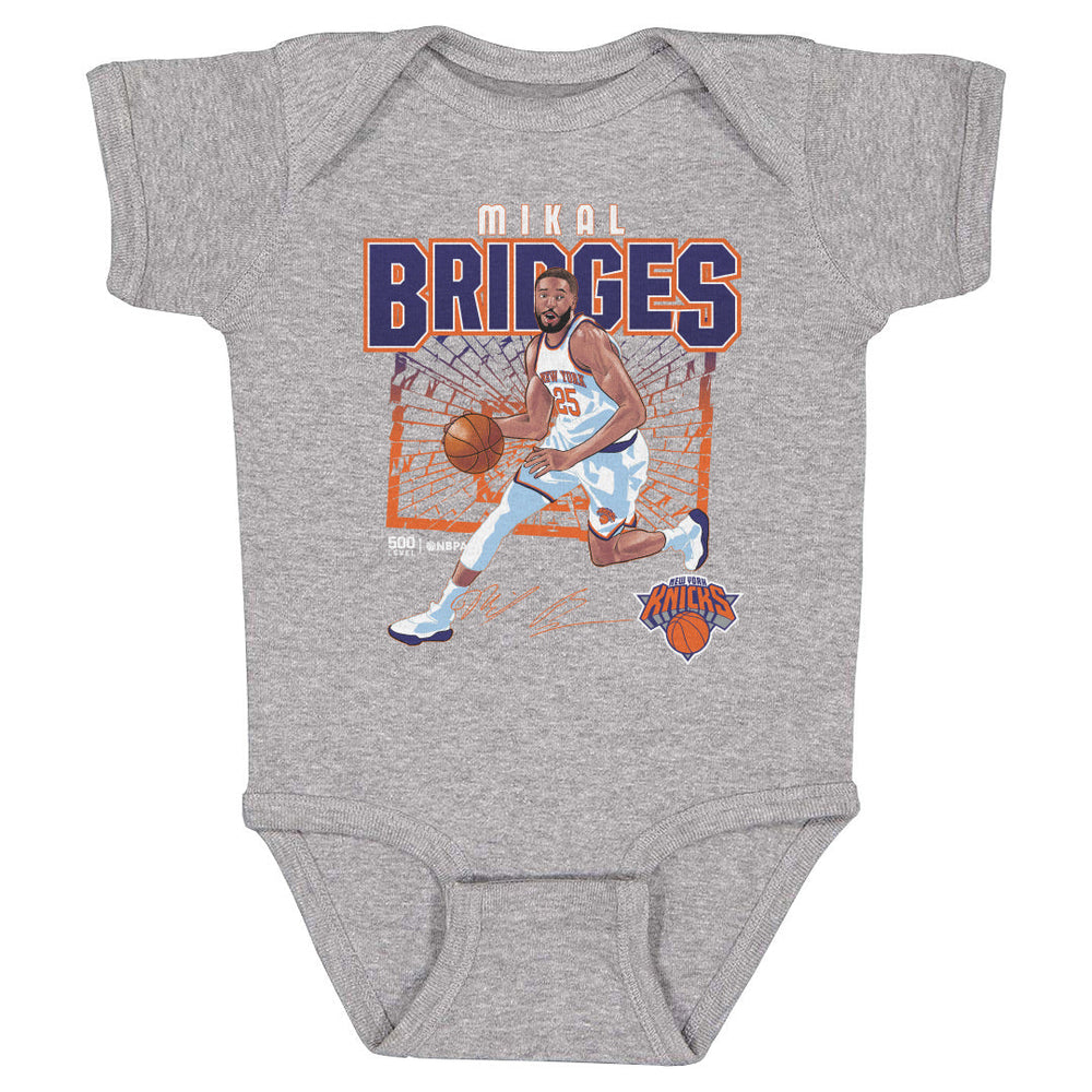 Mikal Bridges New York Knicks Shattered WHT (ONLINE ORDER ONLY)