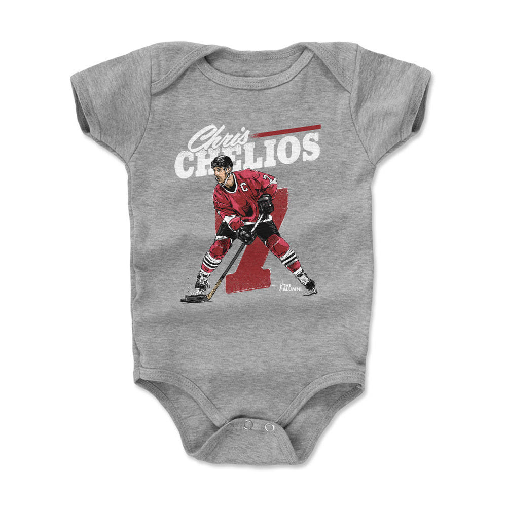 Chris Chelios Chicago Retro WHT (ONLINE ORDER ONLY)