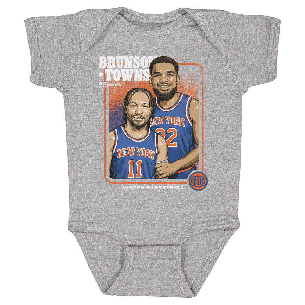 Jalen Brunson & Karl-Anthony Towns New York Knicks Step Brothers WHT (ONLINE ORDER ONLY)