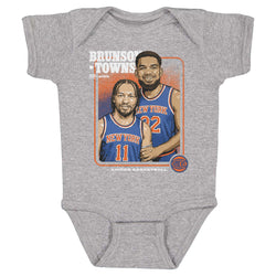 Jalen Brunson & Karl-Anthony Towns New York Knicks Step Brothers WHT (ONLINE ORDER ONLY)