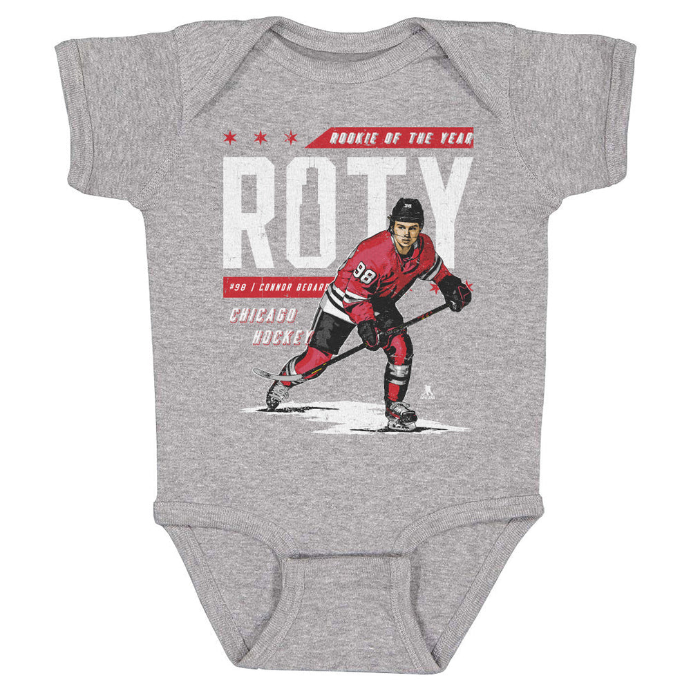 Connor Bedard Chicago Rookie Of The Year WHT (ONLINE ORDER ONLY)