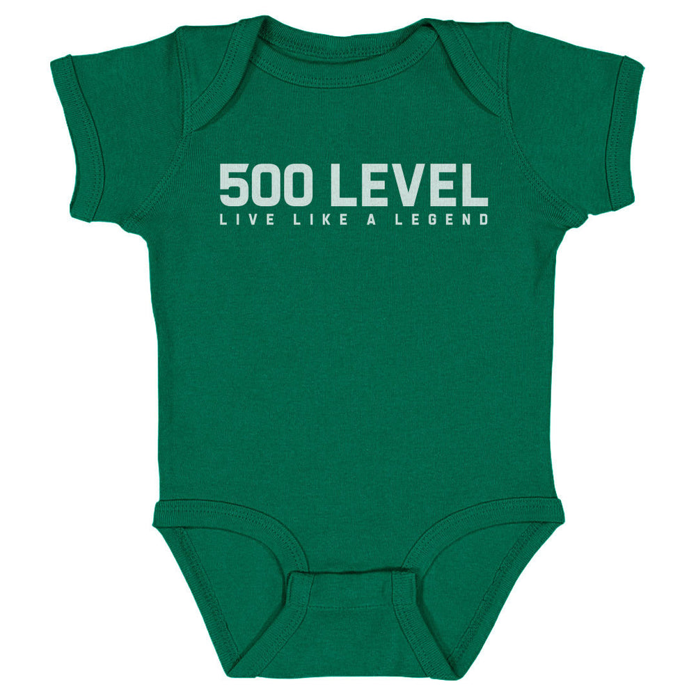 500 LEVEL Wordmark WHT
