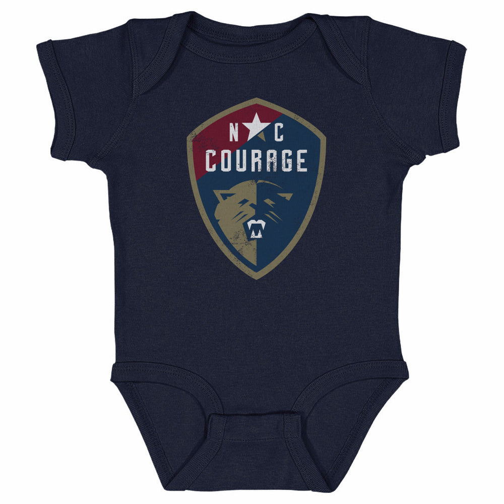 North Carolina Courage Vintage Primary Logo WHT (ONLINE ORDER ONLY)
