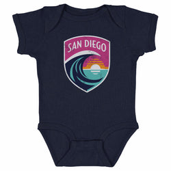 San Diego Wave FC Vintage Primary Logo WHT (ONLINE ORDER ONLY)