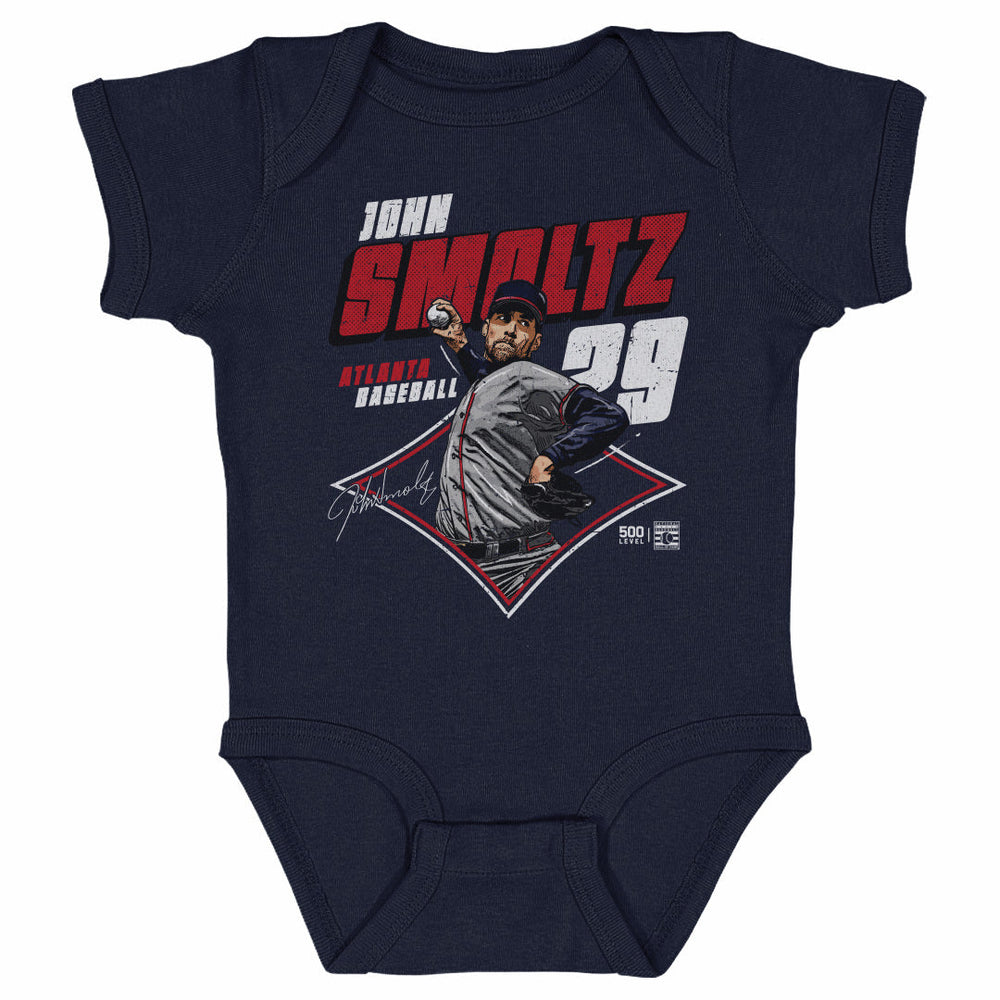 John Smoltz Atlanta Diamond WHT