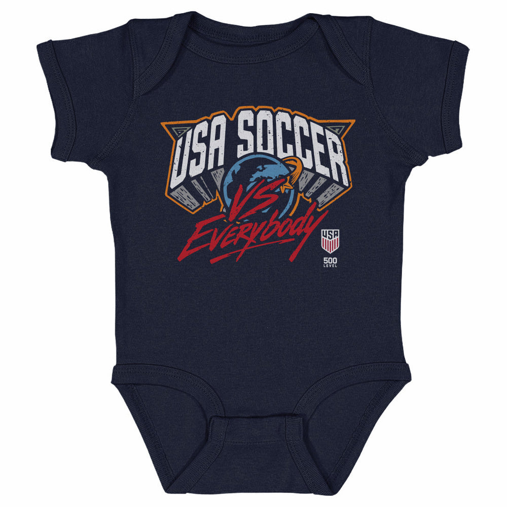 U.S. Soccer Vs. Everybody Graphic WHT
