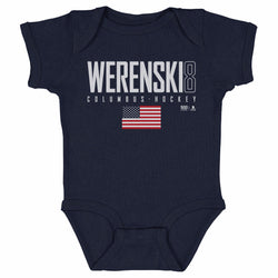 Zach Werenski Columbus USA Elite WHT (ONLINE ORDER ONLY)