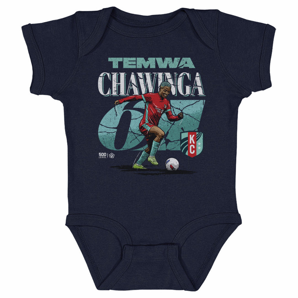 Temwa Chawinga Kansas City Current Cracked Number WHT (ONLINE ORDER ONLY)