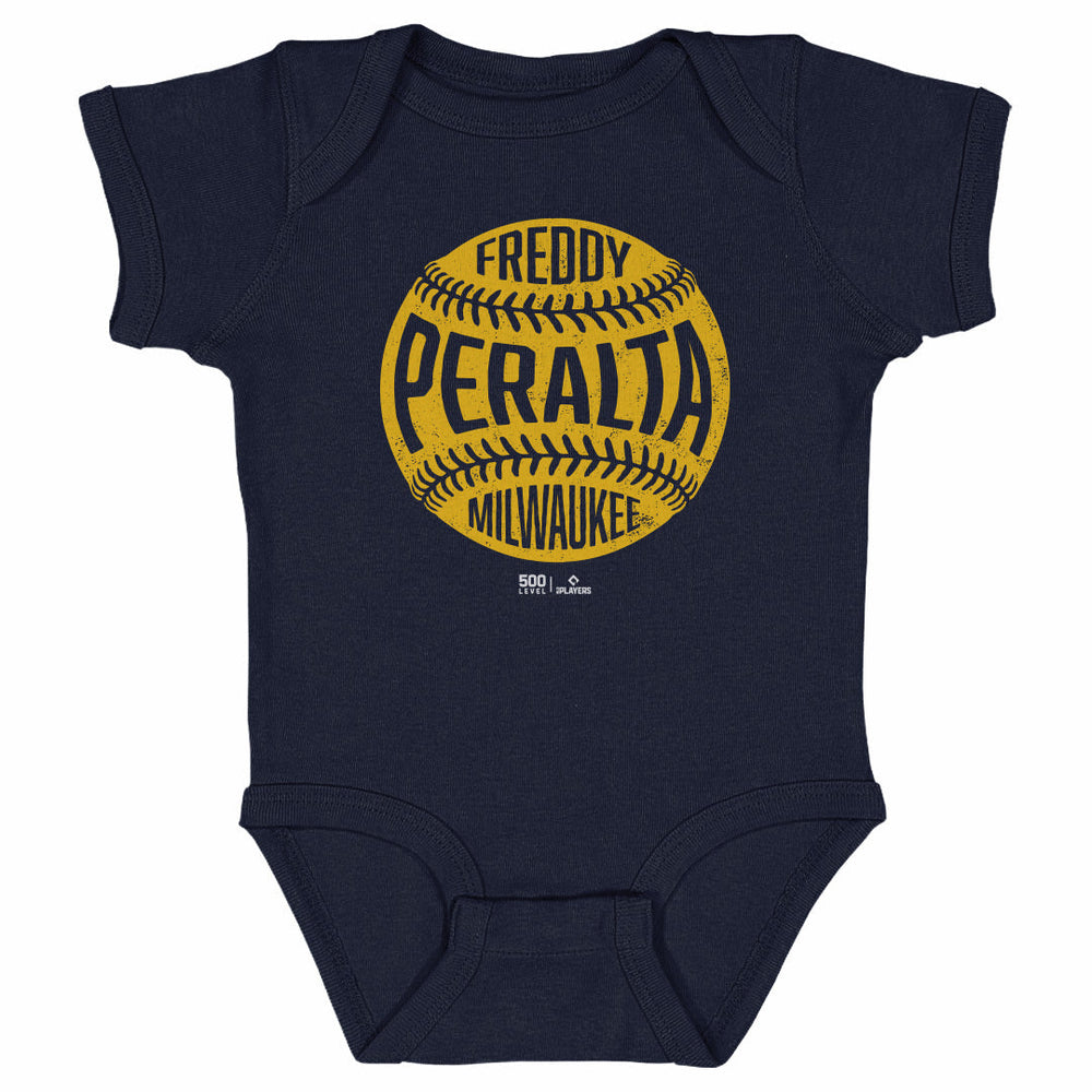 Freddy Peralta Milwaukee Vintage Baseball WHT (ONLINE ORDER ONLY)