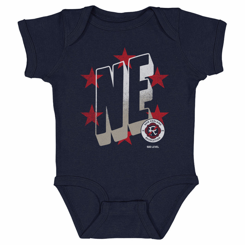 New England Revolution Wave Bold WHT