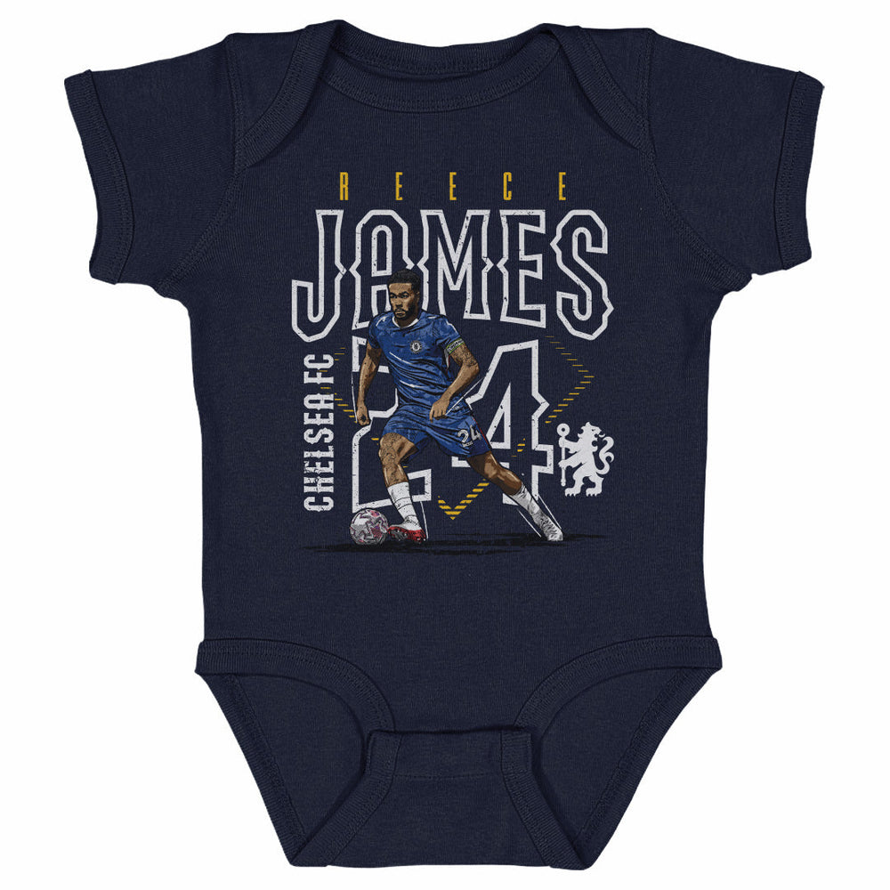 Reece James Chelsea FC Outline Number WHT (ONLINE ORDER ONLY)