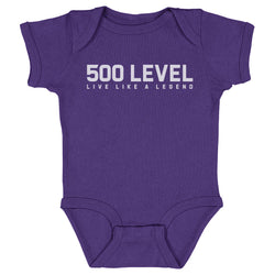 500 LEVEL Wordmark WHT