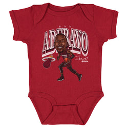 Bam Adebayo Miami Heat Cartoon WHT (ONLINE ORDER ONLY)