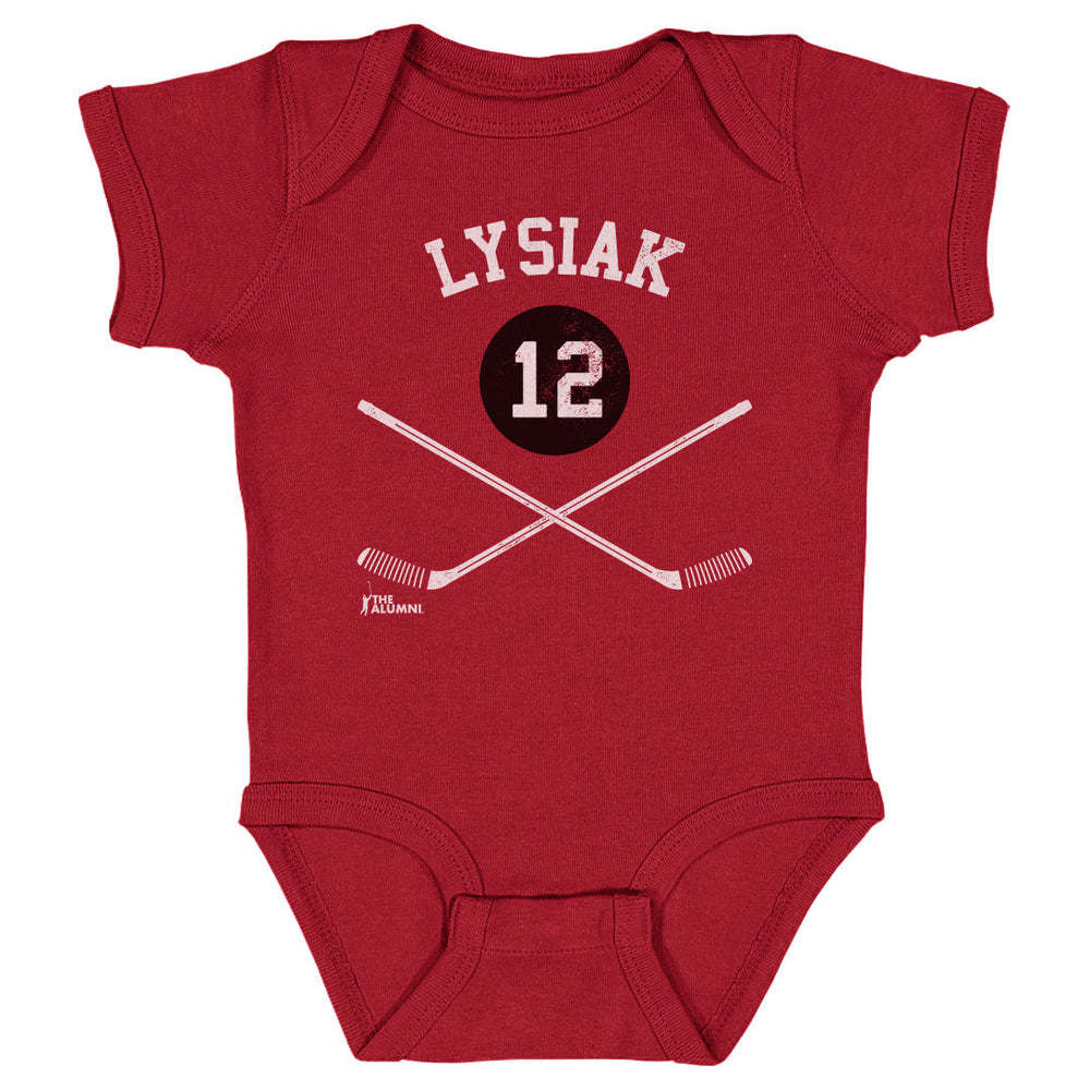 Tom Lysiak Chicago 12 Sticks WHT (ONLINE ORDER ONLY)