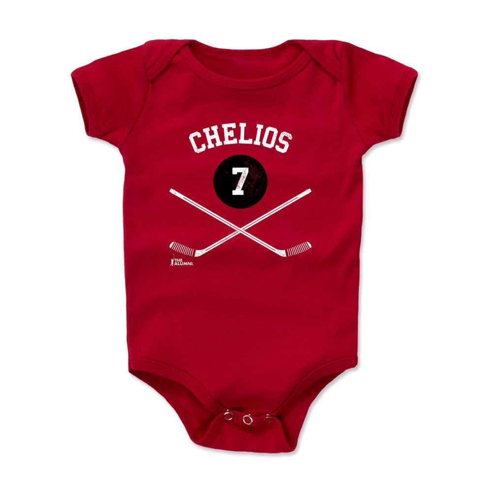 Chris Chelios Chicago 7 Sticks WHT (ONLINE ORDER ONLY)