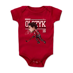 Eddie Olczyk Chicago Cartoon WHT (ONLINE ORDER ONLY)