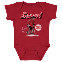 Denis Savard Chicago Retro Script WHT (ONLINE ORDER ONLY)