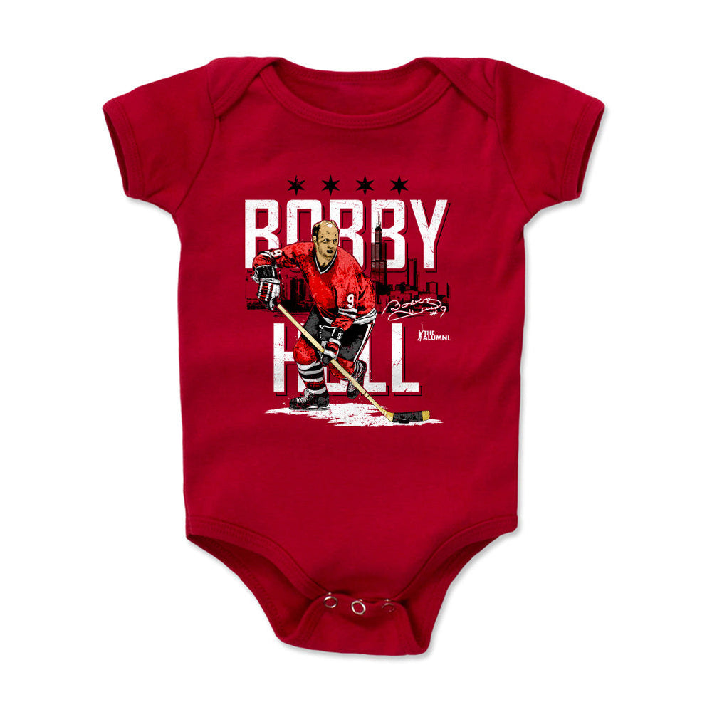 Bobby Hull Chicago Skyline WHT (ONLINE ORDER ONLY)